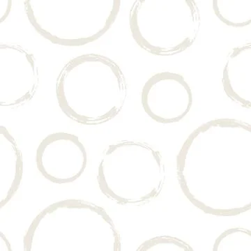 Seamless pattern with grunge circles Stock Illustration