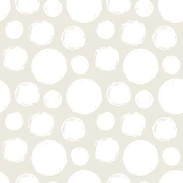 Seamless pattern with grunge circles Stock Illustration