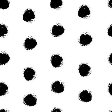 Seamless pattern grunge hand draw. Illustrazione stock