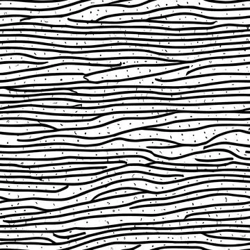 Seamless pattern with grunge horizontal black lines Stock Illustration