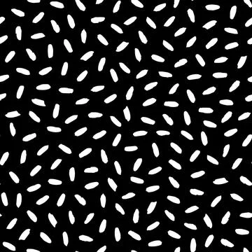 Seamless pattern with grunge strokes Stock Illustration