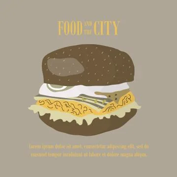 Seamless pattern with grungu elements Stock Illustration