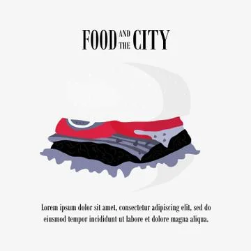 Seamless pattern with grungu elements Stock Illustration