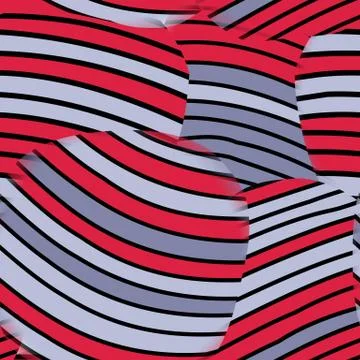 Seamless pattern with grungu elements Stock Illustration
