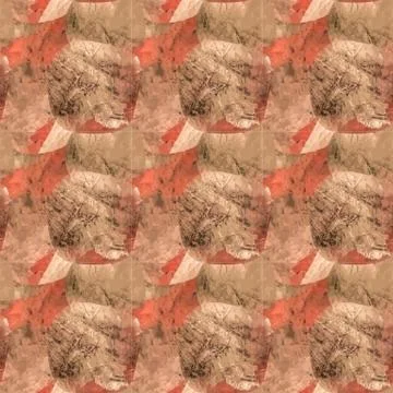 Seamless pattern with grungy elements Stock Illustration