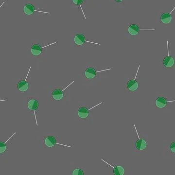 Seamless pattern guide street sign green cartoon vector 库存插图