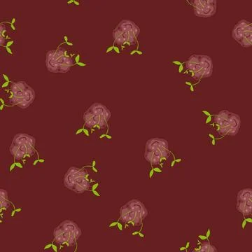 Seamless pattern habitat grass seed bomb cartoon vector 스톡 일러스트