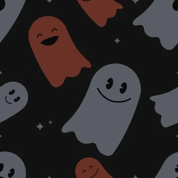 Seamless pattern for Halloween decoration Stock Illustration