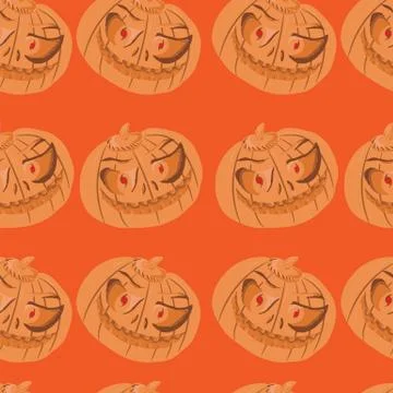Seamless Pattern for Halloween Illustrazione stock