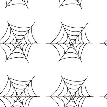 Seamless pattern with halloween pumpkins spider web zombie. Can be used for s Illustrazione stock