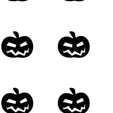 Seamless pattern with halloween pumpkins spider web zombie. Can be used for s Stock Illustration