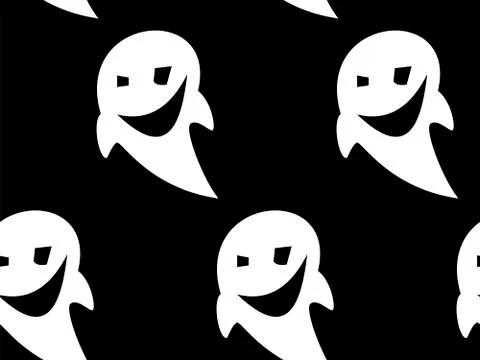 Seamless pattern with halloween pumpkins spider web zombie. Can be used for s Illustrazione stock