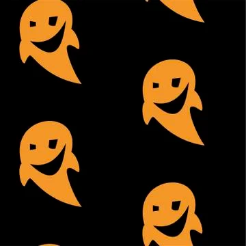 Seamless pattern with halloween pumpkins spider web zombie. Can be used for s 스톡 일러스트