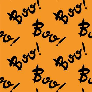 Seamless pattern with halloween pumpkins spider web zombie. Can be used for s Illustrazione stock