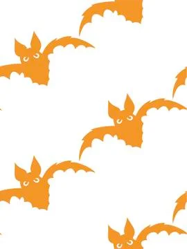 Seamless pattern with halloween pumpkins spider web zombie. Can be used for s Stock Illustration