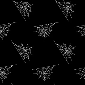 Seamless pattern with halloween pumpkins spider web zombie. Can be used for s イラスト素材