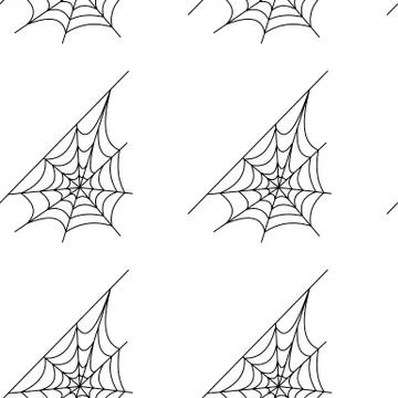 Seamless pattern with halloween pumpkins spider web zombie. Can be used for s イラスト素材