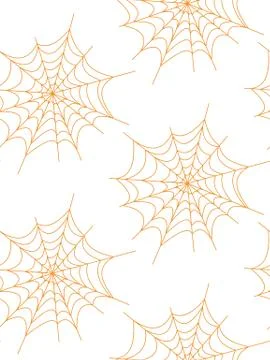 Seamless pattern with halloween pumpkins spider web zombie. Can be used for s Illustrazione stock