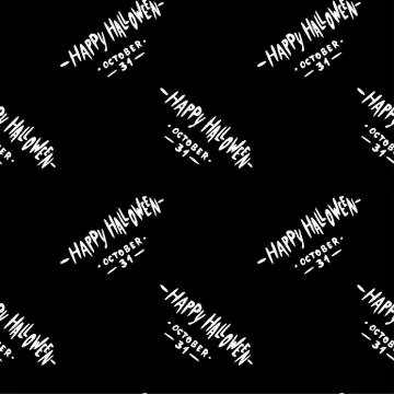 Seamless pattern with halloween pumpkins spider web zombie. Can be used for s Illustrazione stock