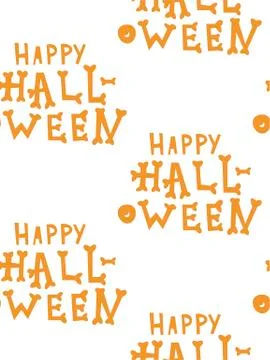 Seamless pattern with halloween pumpkins spider web zombie. Can be used for s Illustrazione stock