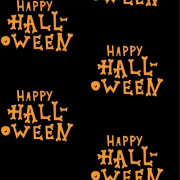 Seamless pattern with halloween pumpkins spider web zombie. Can be used for s Illustrazione stock