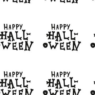 Seamless pattern with halloween pumpkins spider web zombie. Can be used for s イラスト素材