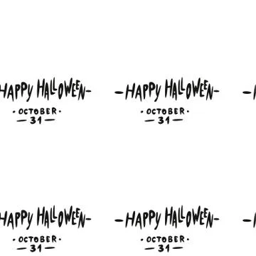 Seamless pattern with halloween pumpkins spider web zombie. Can be used for s Illustrazione stock