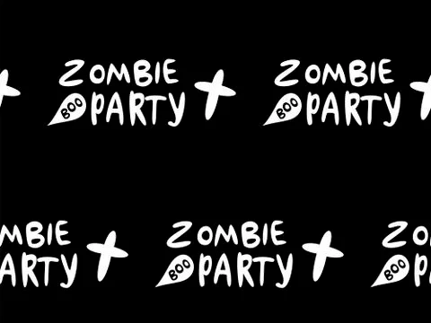 Seamless pattern with halloween pumpkins spider web zombie bat. Can be used f Illustrazione stock