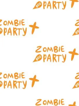 Seamless pattern with halloween pumpkins spider web zombie bat. Can be used f イラスト素材