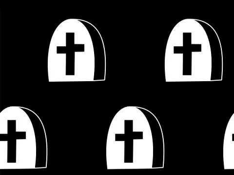 Seamless pattern with halloween pumpkins spider web zombie bat. Can be used f Stock Illustration