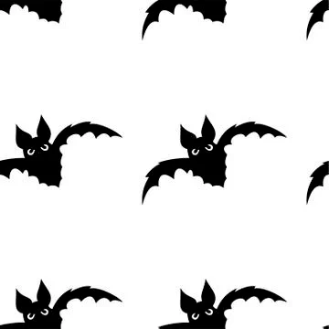 Seamless pattern with halloween pumpkins spider web zombie bat. Can be used f Illustrazione stock