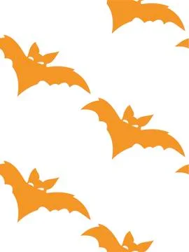 Seamless pattern with halloween pumpkins spider web zombie bat. Can be used f 스톡 일러스트