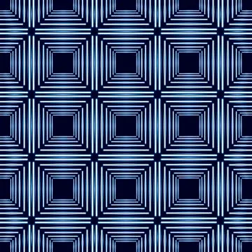 Seamless pattern with halogen or LED light lamps. Stock Illustration