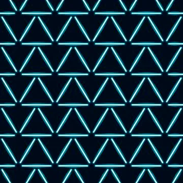 Seamless pattern with halogen or LED light lamps. Stock Illustration