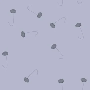 Seamless pattern hammer bent nail cartoon vector Stock Illustration
