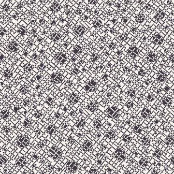 Seamless pattern. Hand drawn abstract hessian fabric texture. Stylish monochrome Illustrazione stock