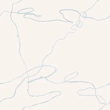 Seamless pattern with hand drawn abstract lines, doodles 스톡 일러스트