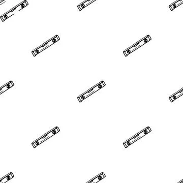 Seamless pattern hand drawn building level doodle. Sketch style icon. Decorat Ilustración de archivo