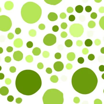 Seamless pattern with hand drawn colorful scattered confetti spots. Stock Illustration