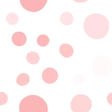 Seamless pattern with hand drawn colorful scattered confetti spots. Stock Illustration