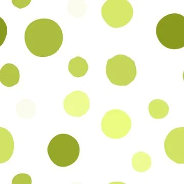 Seamless pattern with hand drawn colorful scattered confetti spots. Stock Illustration