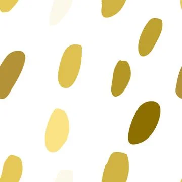 Seamless pattern with hand drawn colorful scattered confetti spots. Stock Illustration