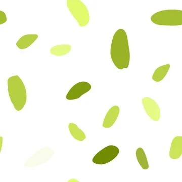 Seamless pattern with hand drawn colorful scattered confetti spots. Stock Illustration