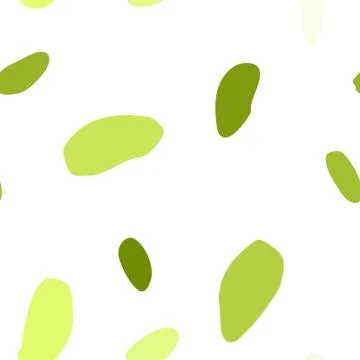 Seamless pattern with hand drawn colorful scattered confetti spots. Stock Illustration