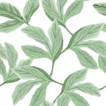 Seamless pattern with hand drawn elements Stock Illustration