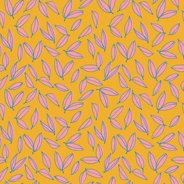 Seamless pattern with hand drawn hearts in Christmas and Valentines color com Stock Illustration