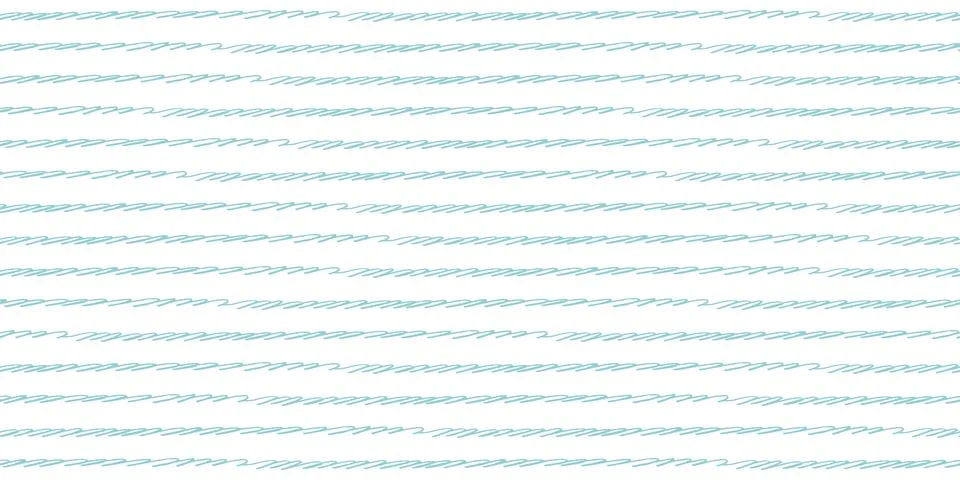 Seamless pattern with hand-drawn horizontal scribbles, a minimalist and playful Illustrazione stock