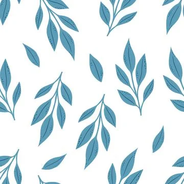 Seamless pattern of hand drawn lemons. Citrus fruit background. Perfect for Stock Illustration