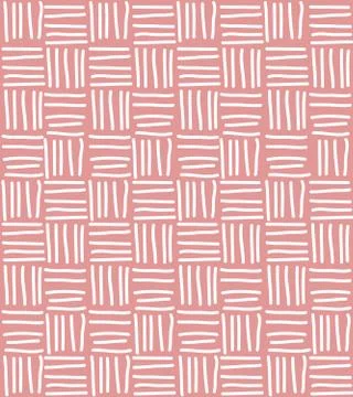 Seamless pattern with hand drawn line grid, vector illustration Stock Illustration