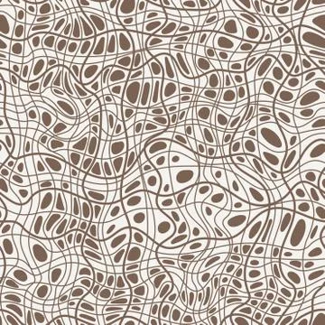 Seamless pattern of hand-drawn lines similar to crack Stock Illustration